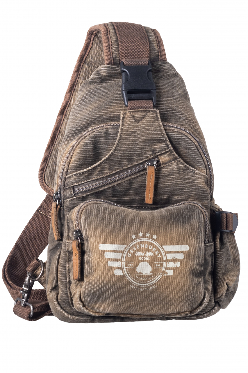 Vintage Aviator Cross Bodybag khaki