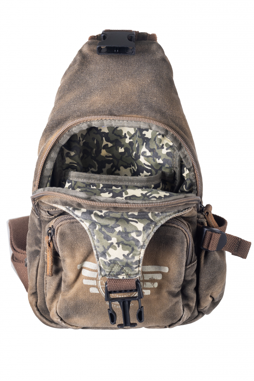 Vintage Aviator Cross Bodybag khaki