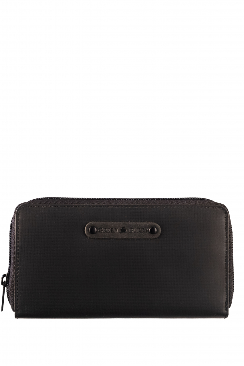 Upcycled RV-Börse aus Tarpaulin black