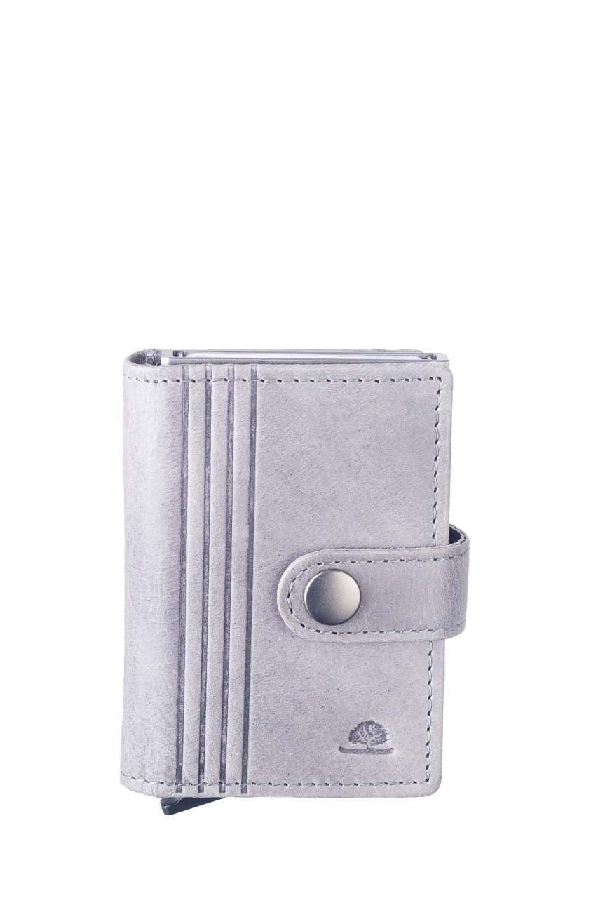 Vintage original RFID card slider coin grey