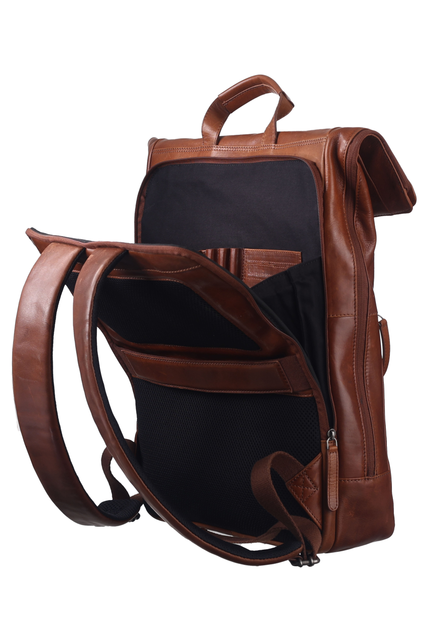 Waxy Vintage Tobacco Laptoprucksack