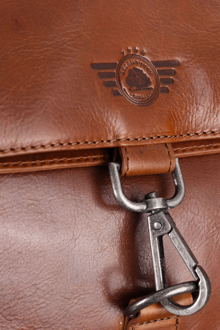 Waxy Vintage Tobacco Laptoprucksack