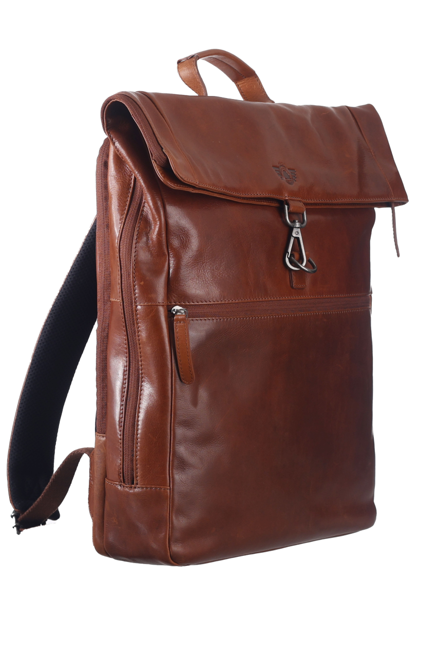Waxy Vintage Tobacco Laptoprucksack