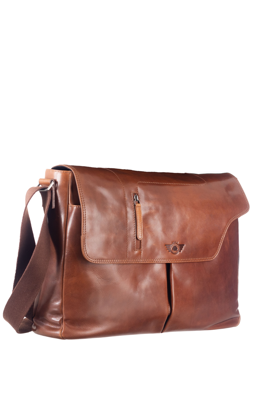 Waxy Vintage Tobacco A4 Messenger