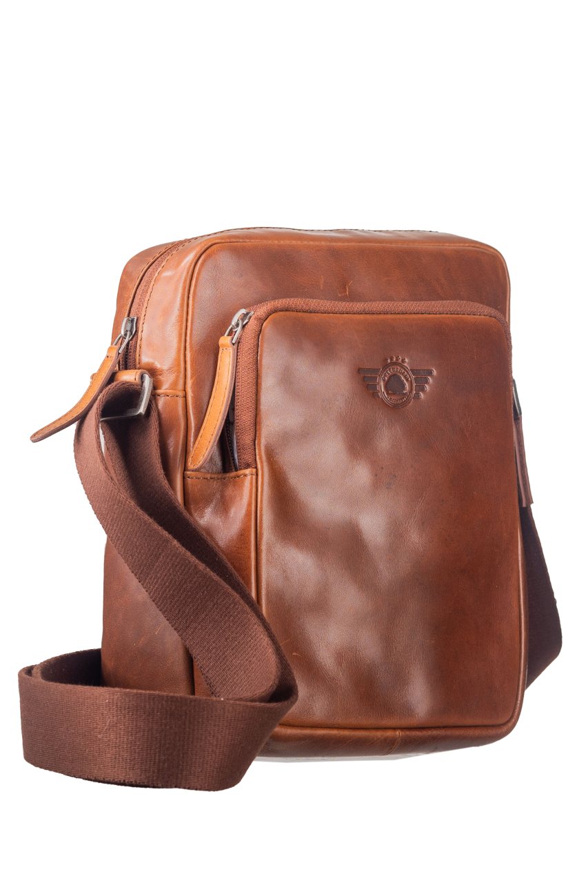 Waxy Vintage Tobacco Shoulderbag