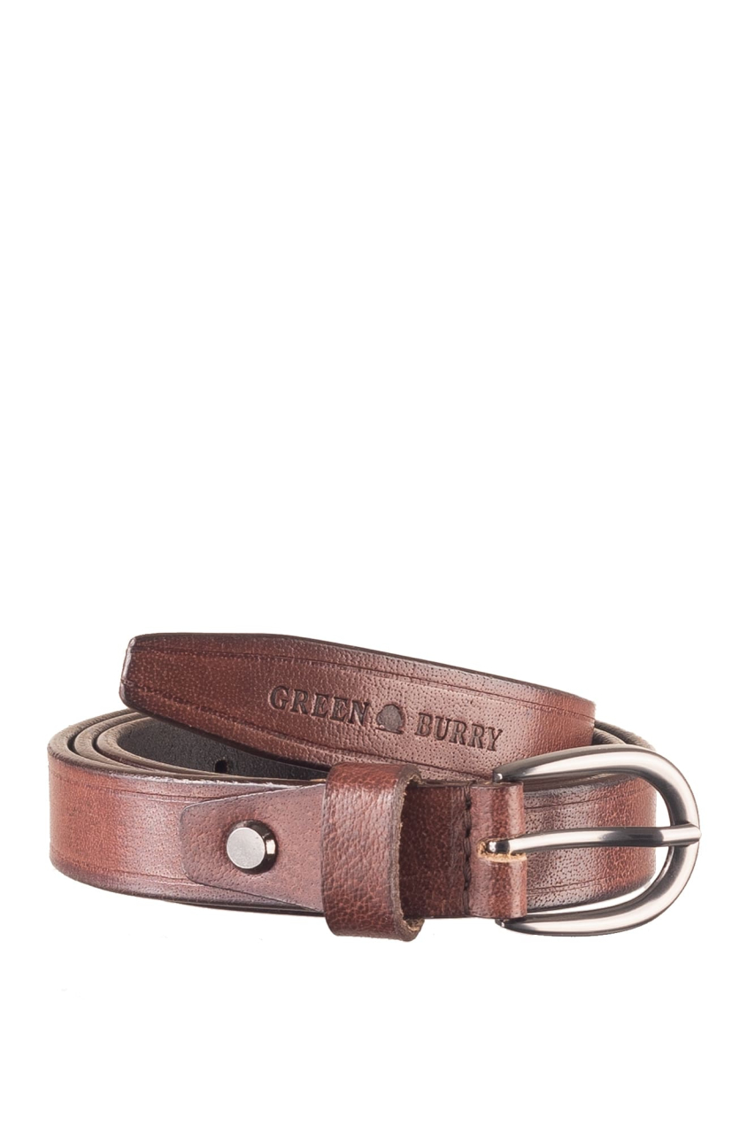 GB-Buff Full Grain Belt brown 85cm