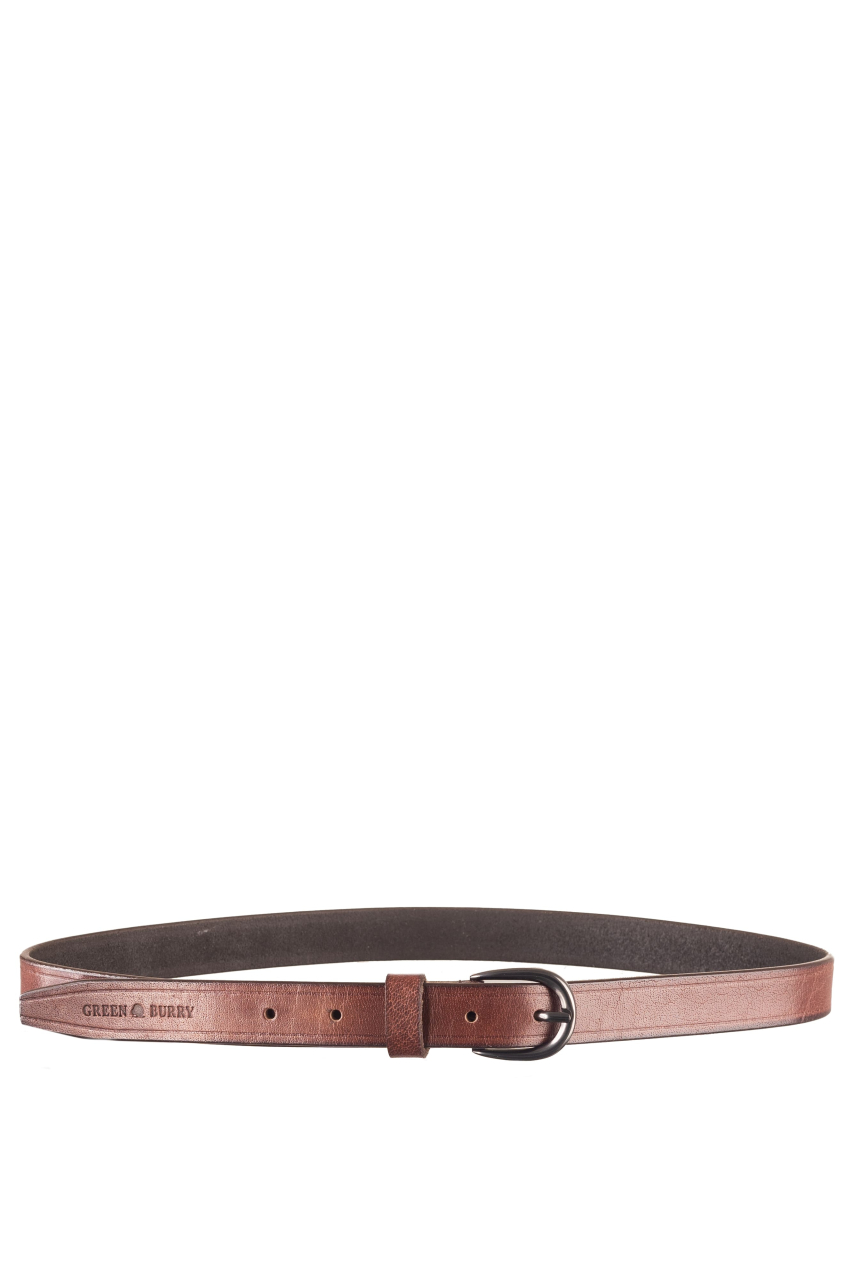 GB-Buff Full Grain Belt brown 85cm