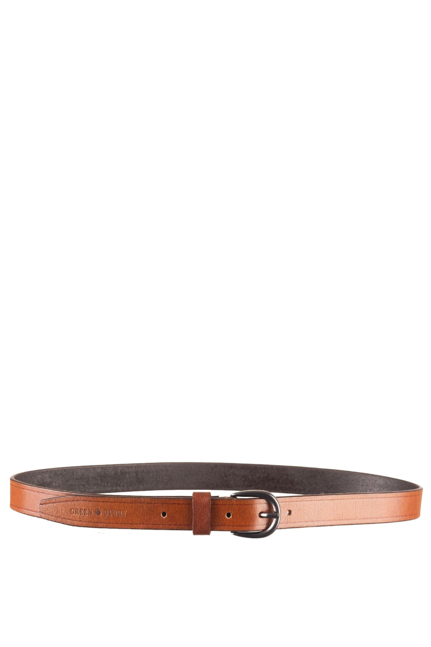 GB-Buff Full Grain Belt cognac 85 cm