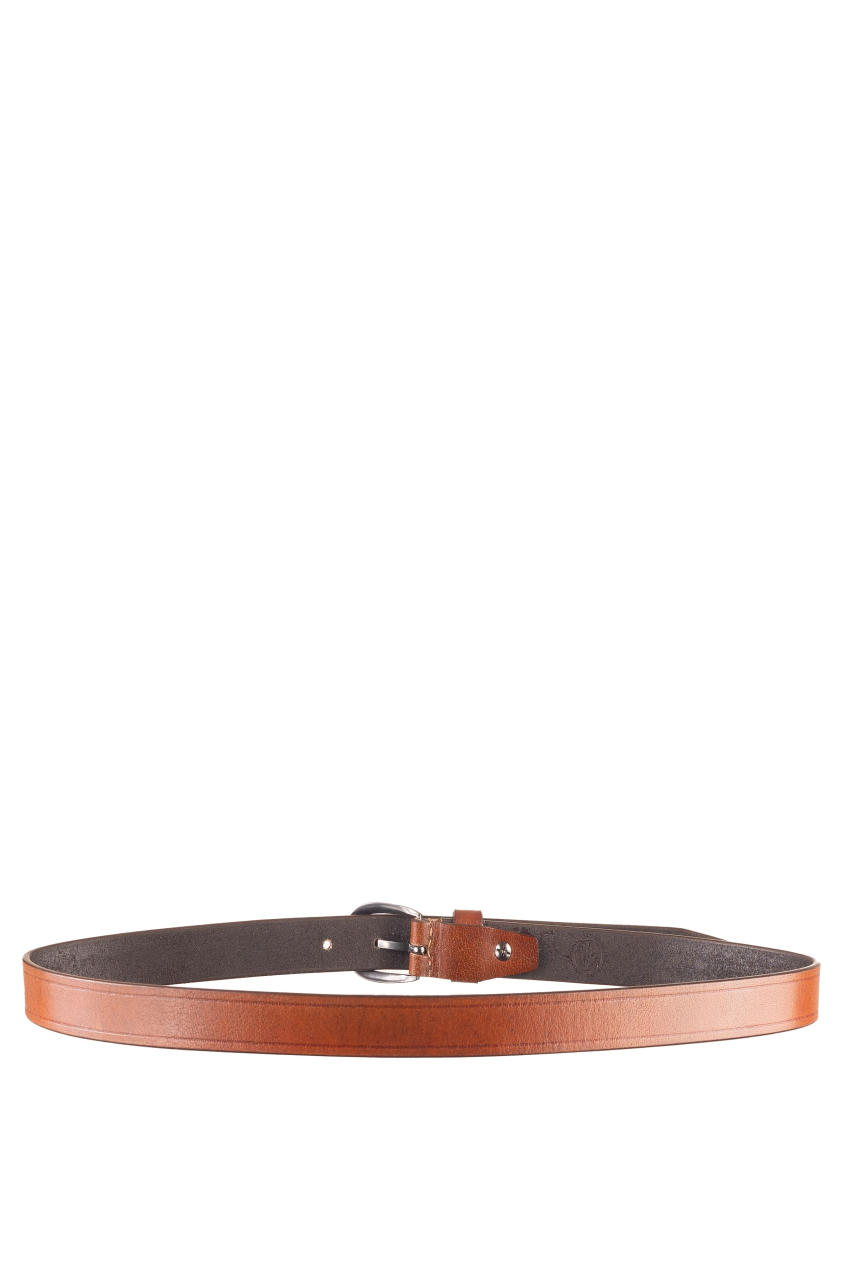GB-Buff Full Grain Belt cognac 85 cm