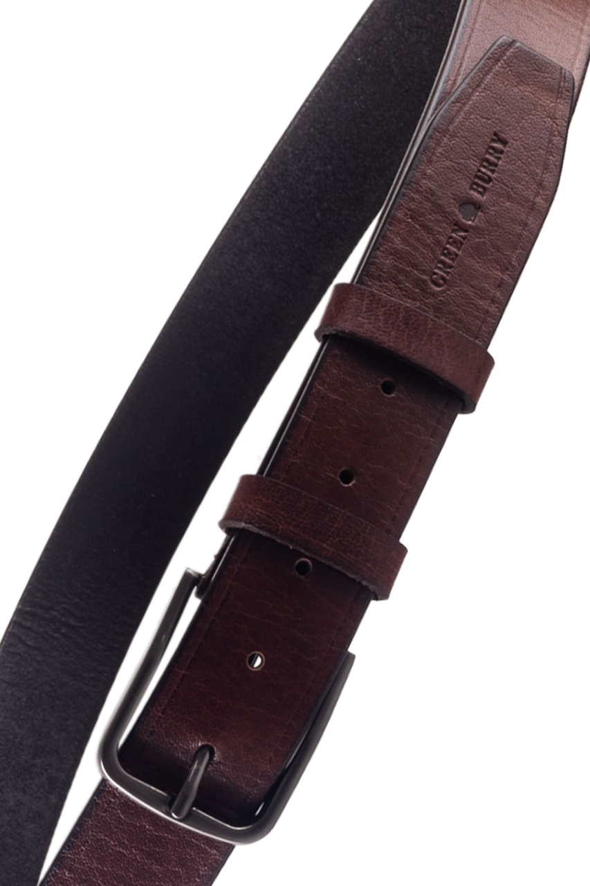 GB-Buff Full Grain Belt brown 95 cm