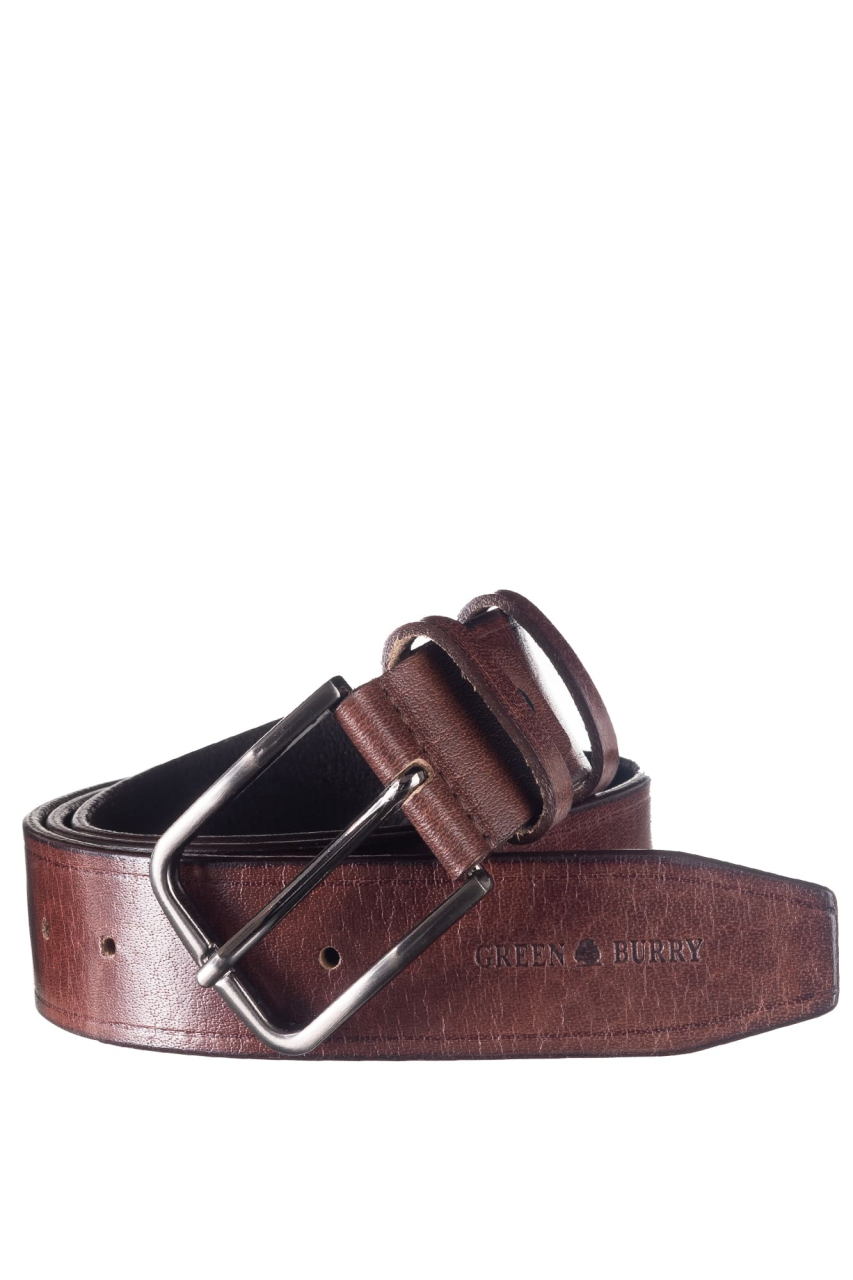 GB-Buff Full Grain Belt brown 115 cm