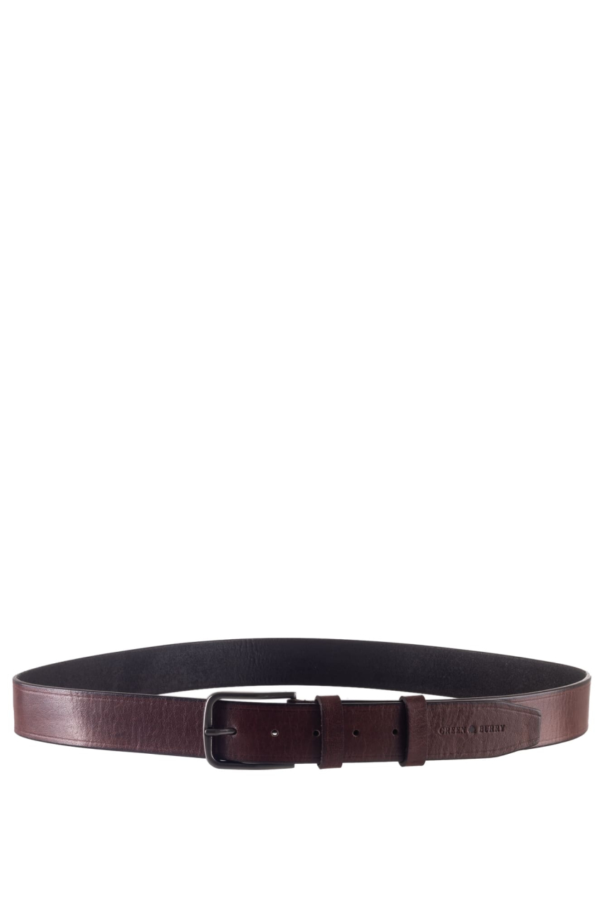 GB-Buff Full Grain Belt brown 125 cm