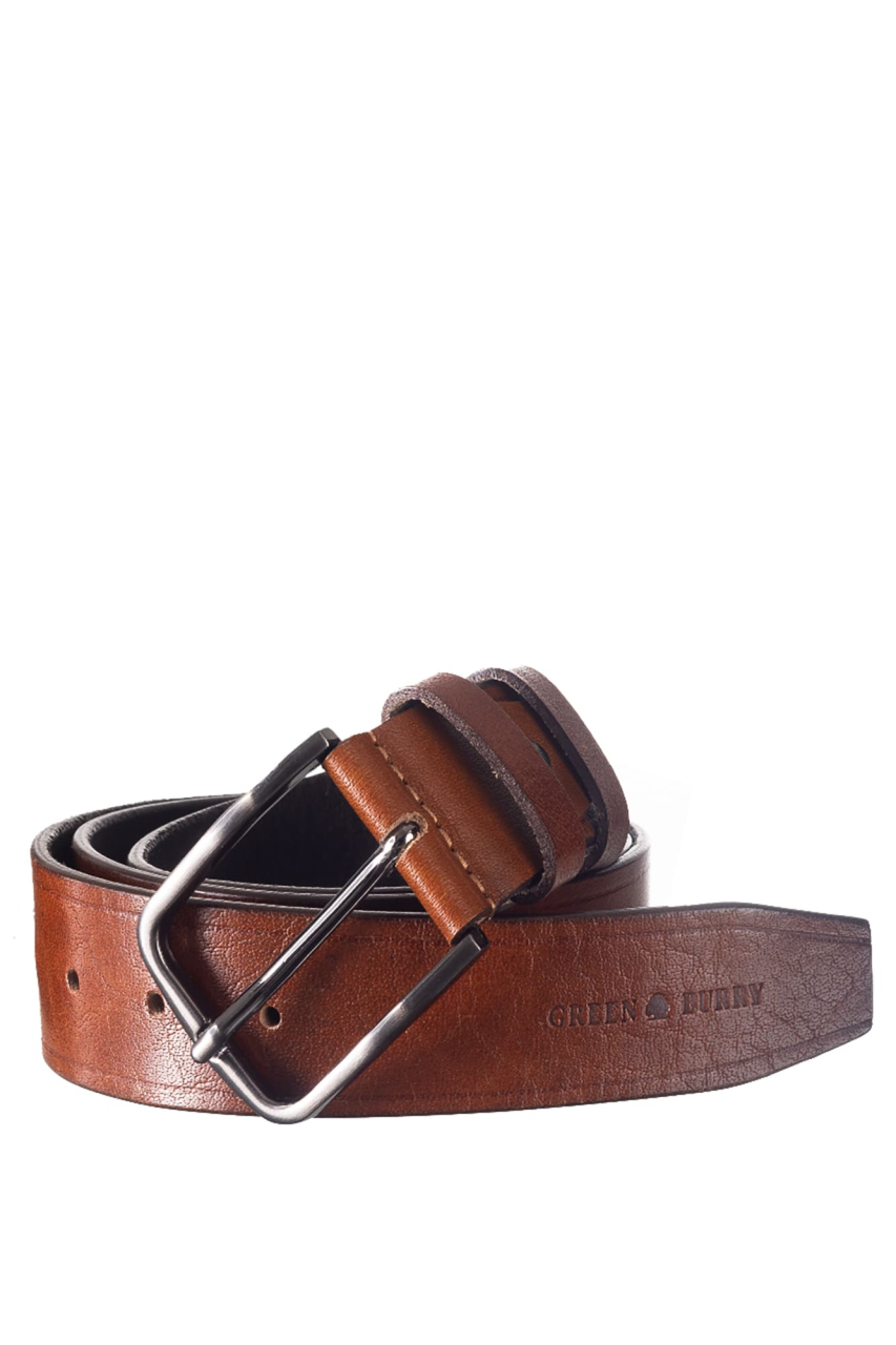 GB-Buff Full Grain Belt cognac 125 cm
