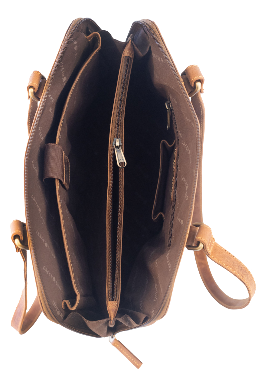 Vintage RV - Shopper A4 brown