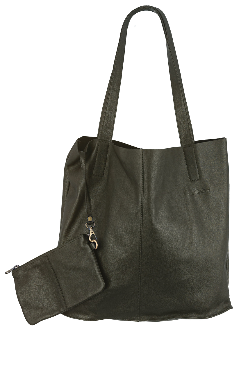 Nappa Shoulderbag Carmen oliv