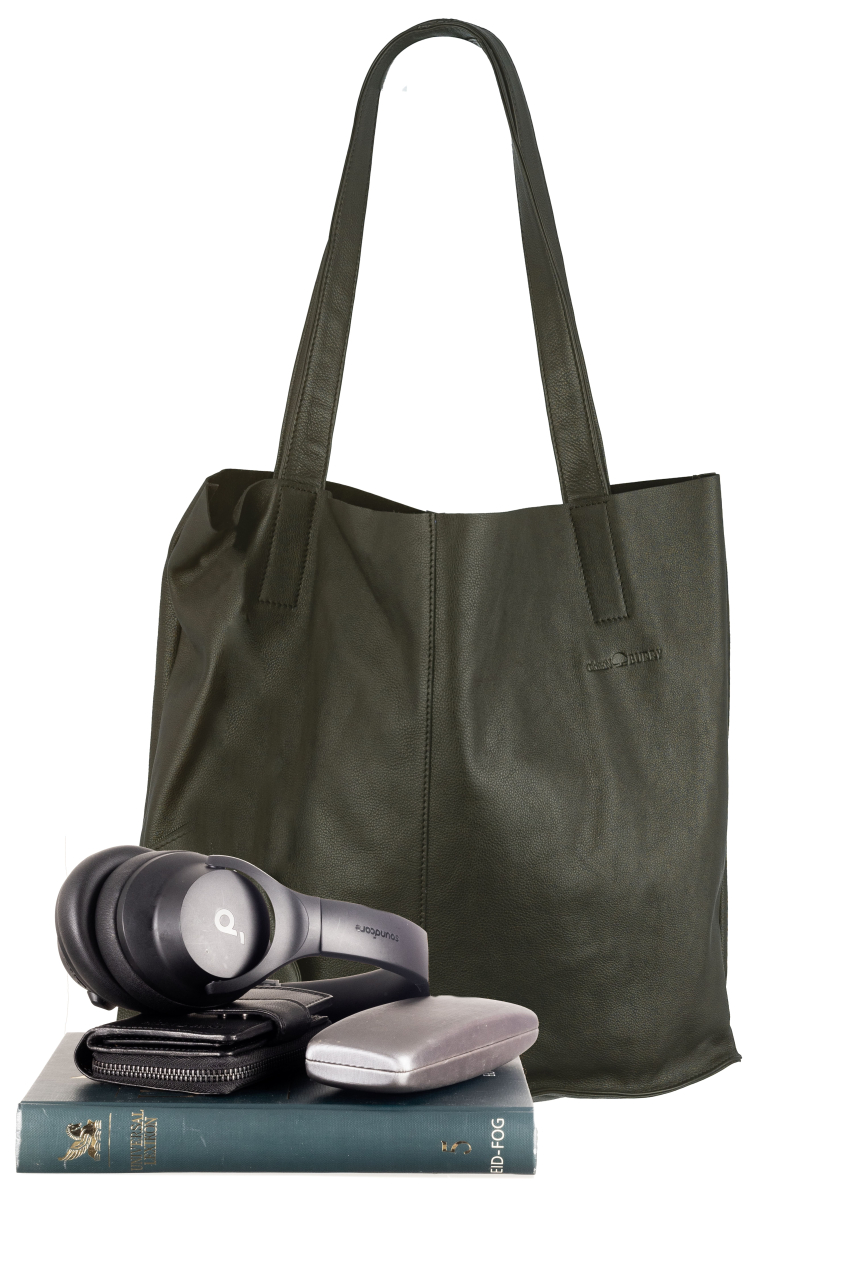 Nappa Shoulderbag Carmen oliv