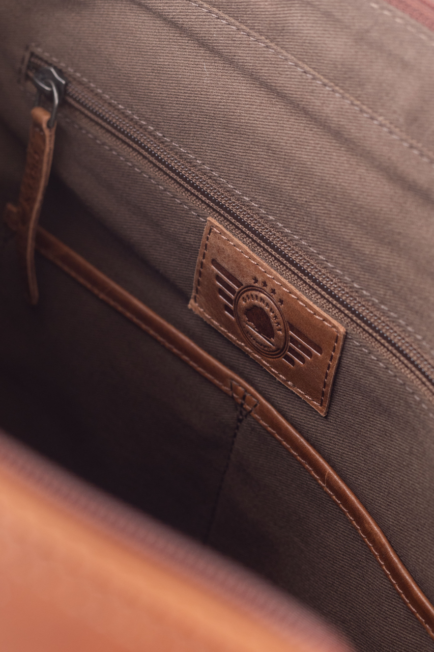 Waxy Vintage  Tobacco XXL Shopper