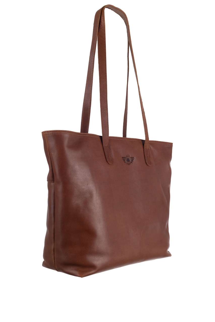 Waxy Vintage  Tobacco XXL Shopper