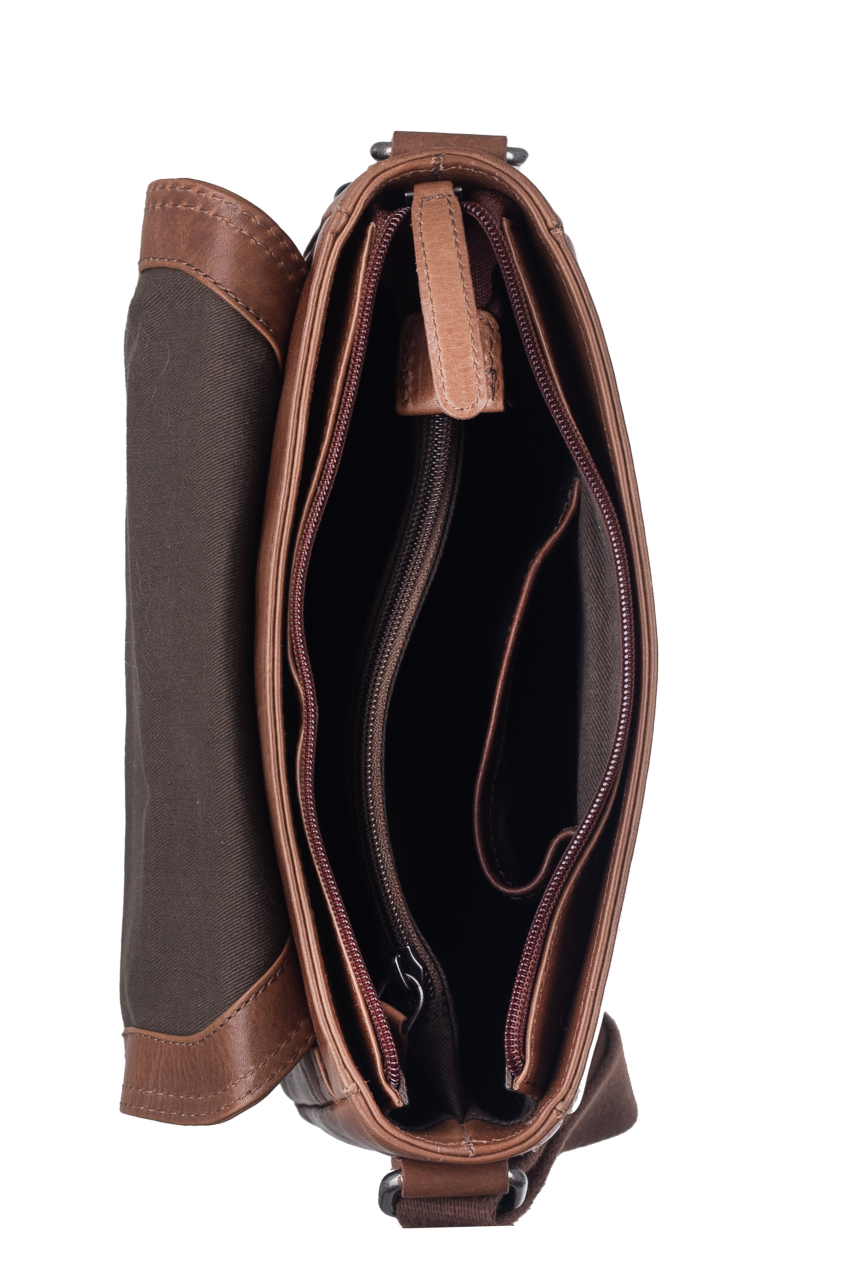 Waxy Vintage  Tobacco Shoulderbag