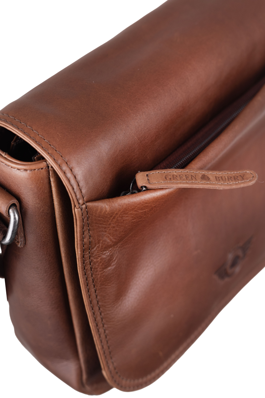 Waxy Vintage  Tobacco Shoulderbag