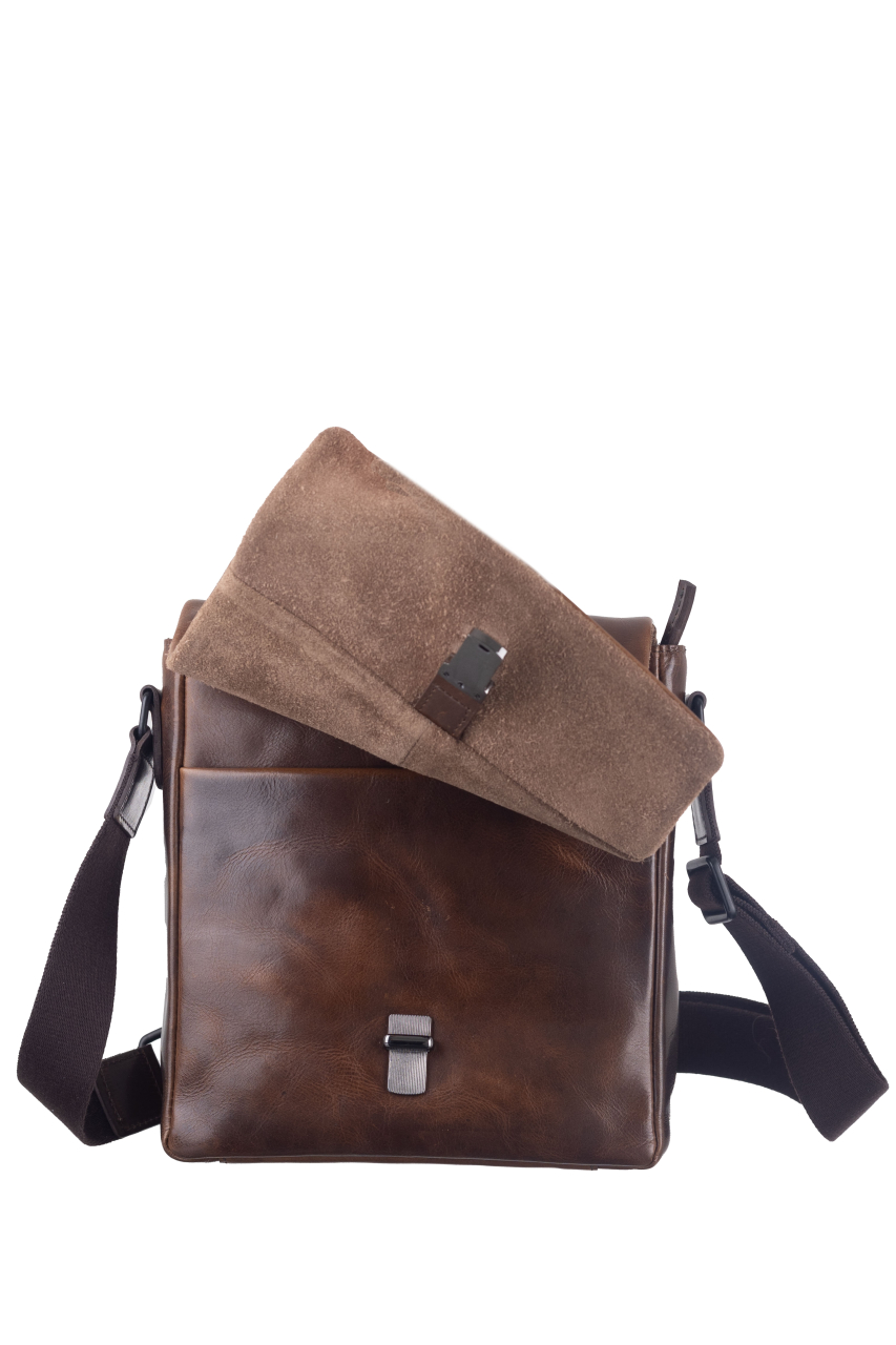 Newport Umhänger medium coffee