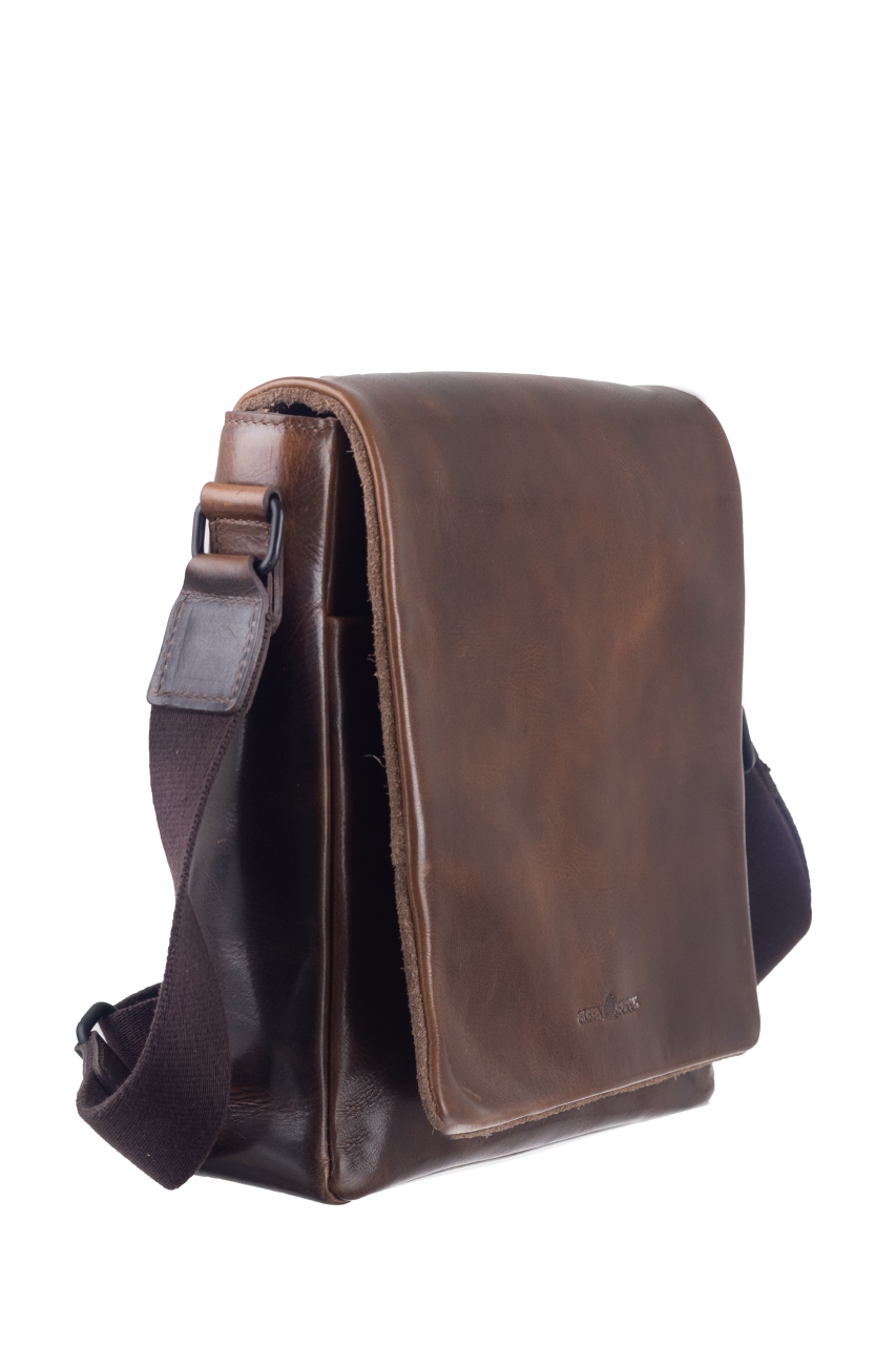 Newport Umhänger medium coffee