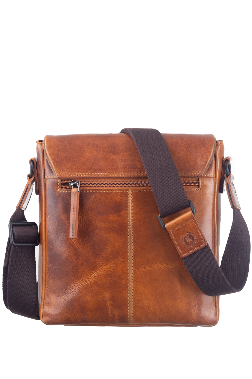 Newport Umhänger medium caramel