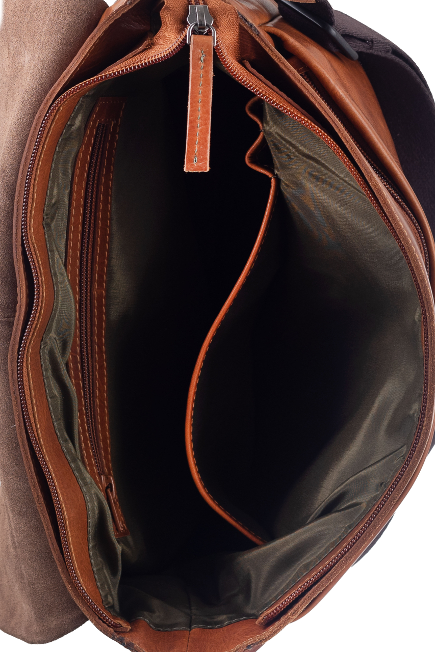 Newport Umhänger Large caramel