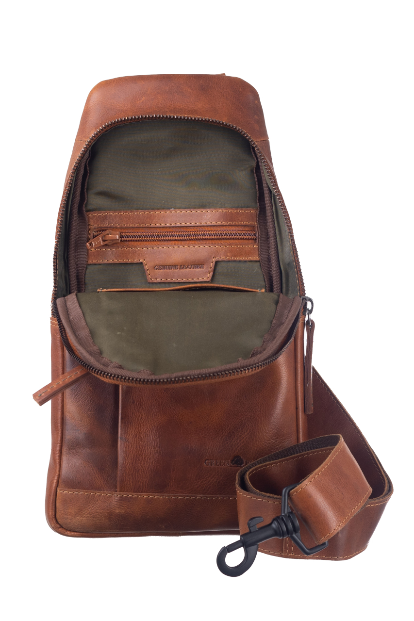 Newport Crossover-Bag caramel