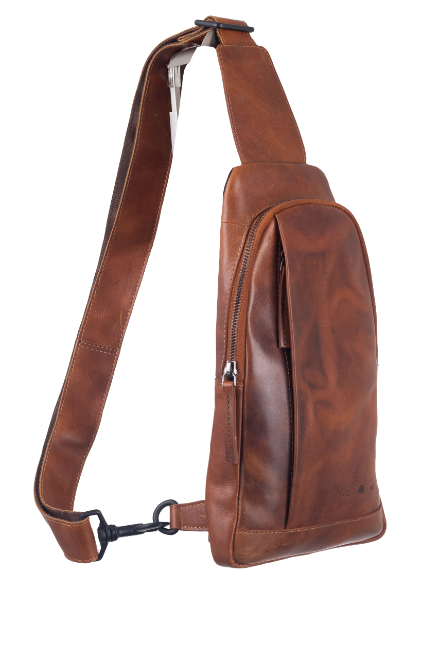 Newport Crossover-Bag caramel