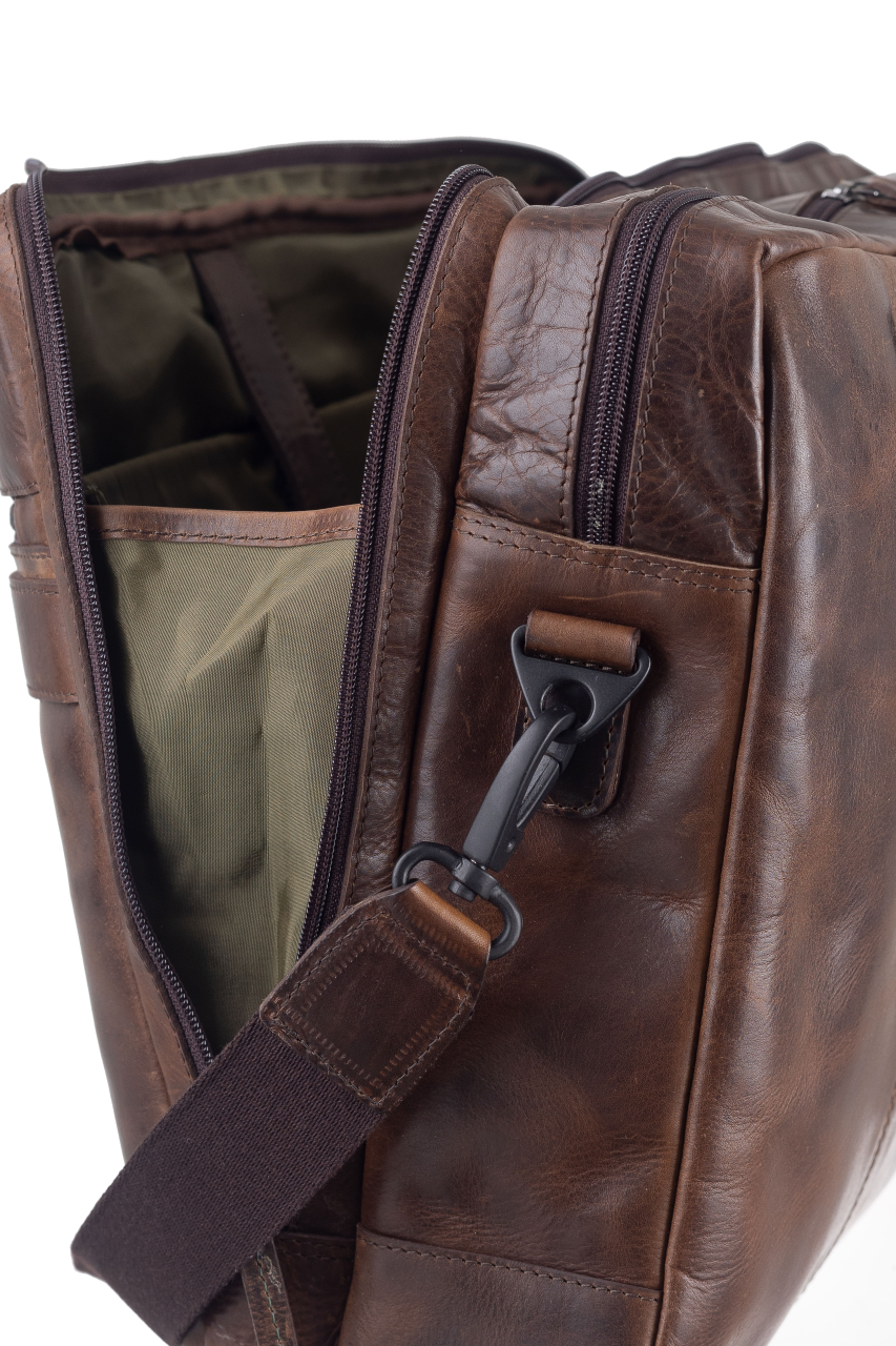 Newport Buisness Tasche coffee