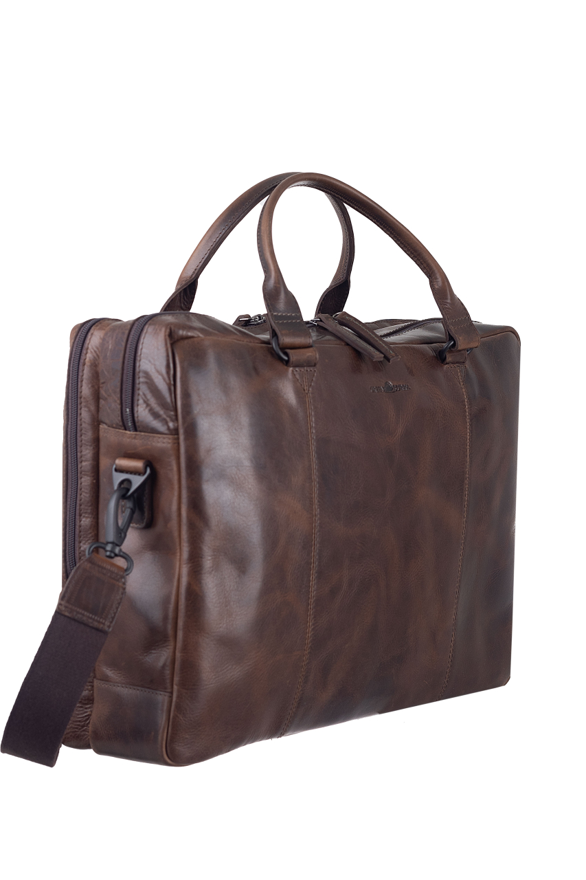 Newport Buisness Tasche coffee