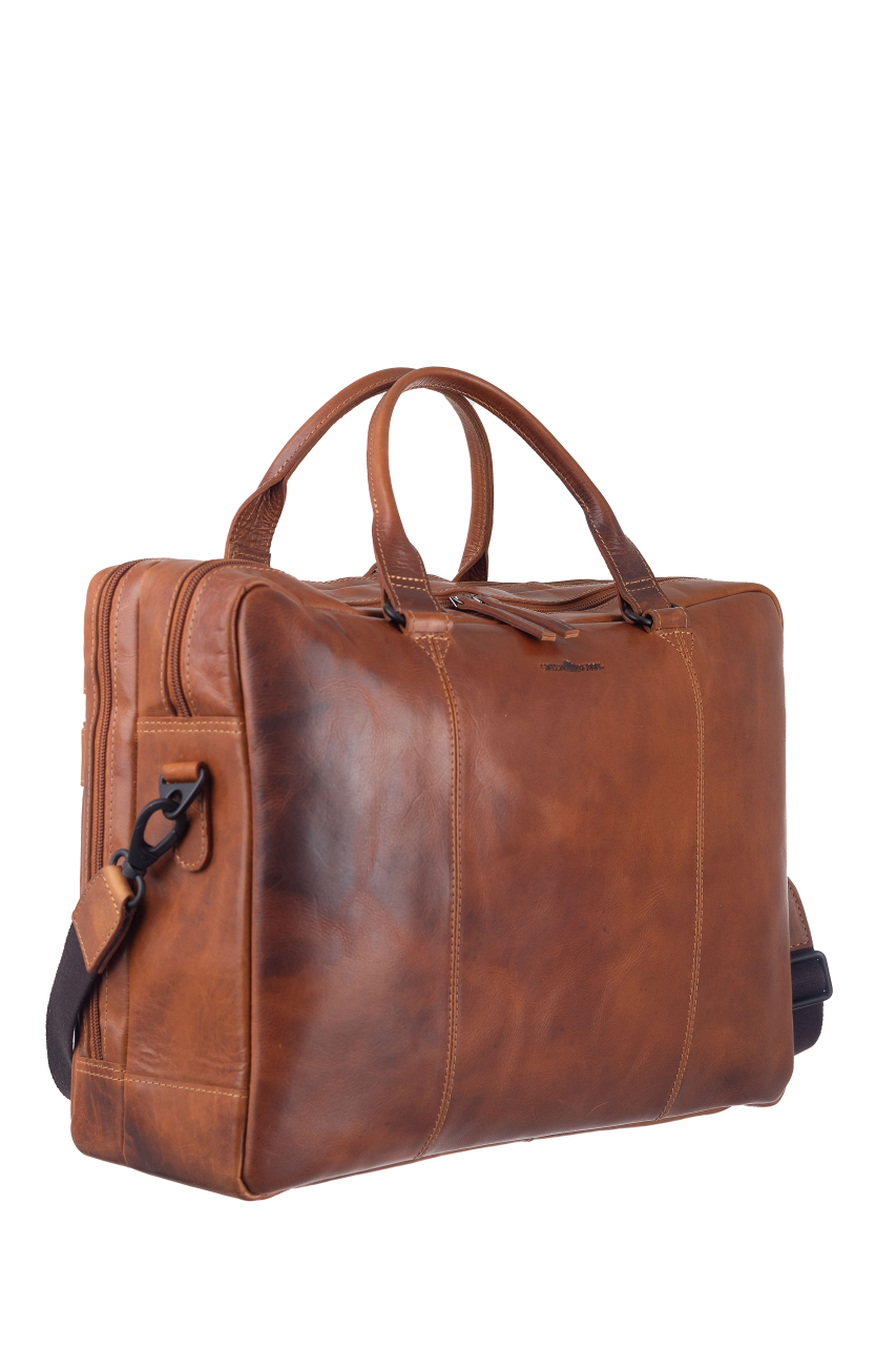 Newport Buisness Tasche caramel
