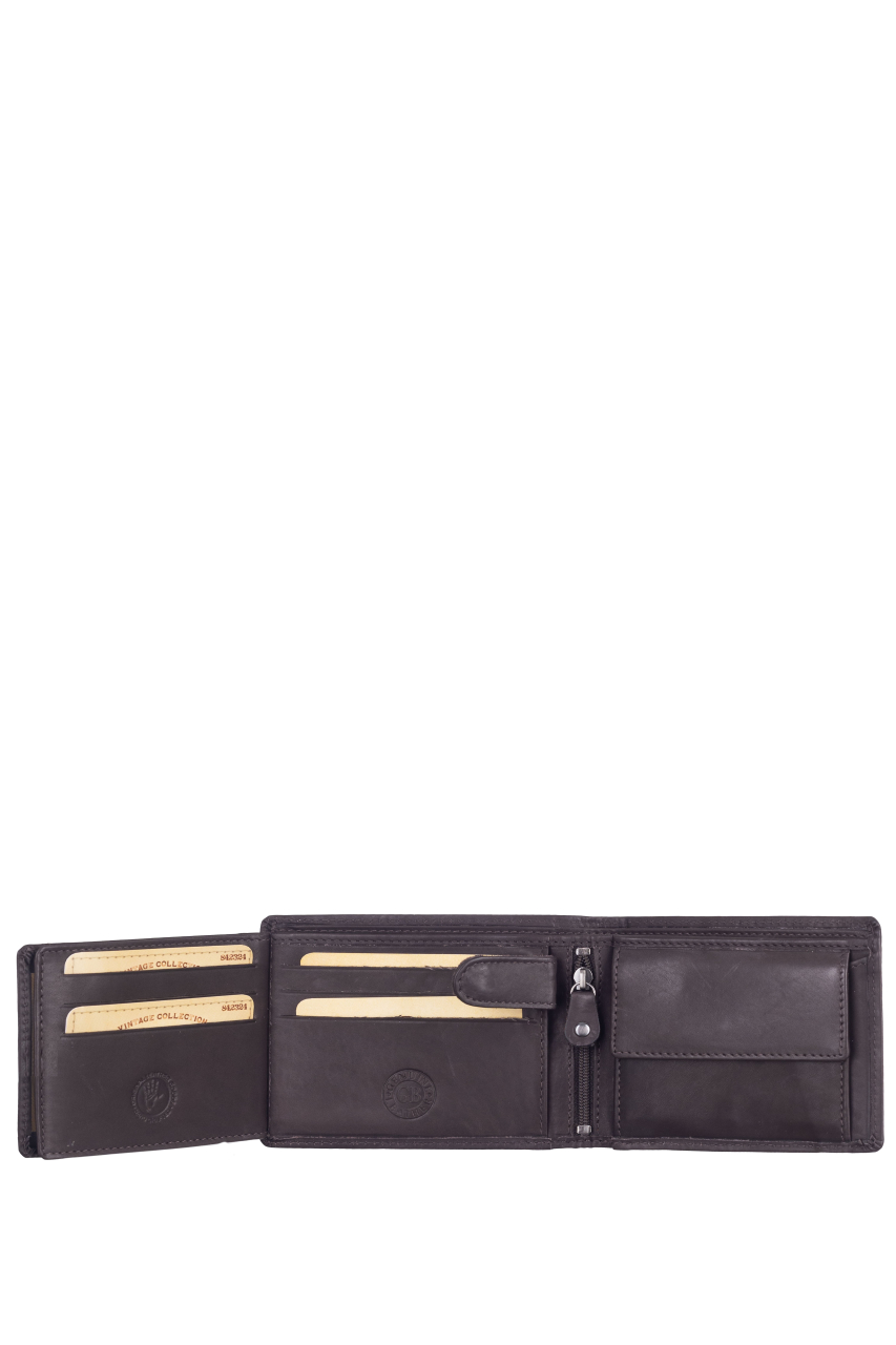 Basic Scheintasche RFID  braun