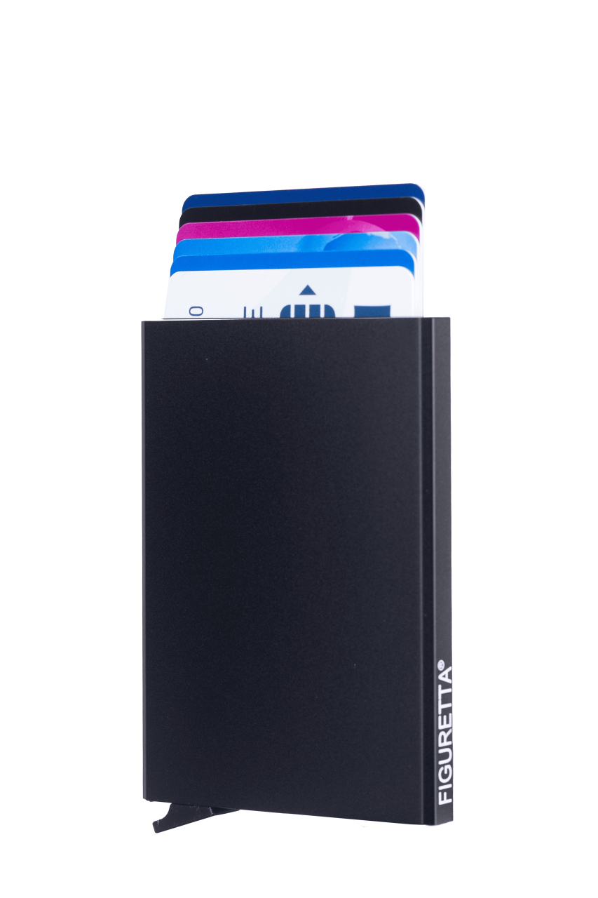 original RFID card slider black figuretta