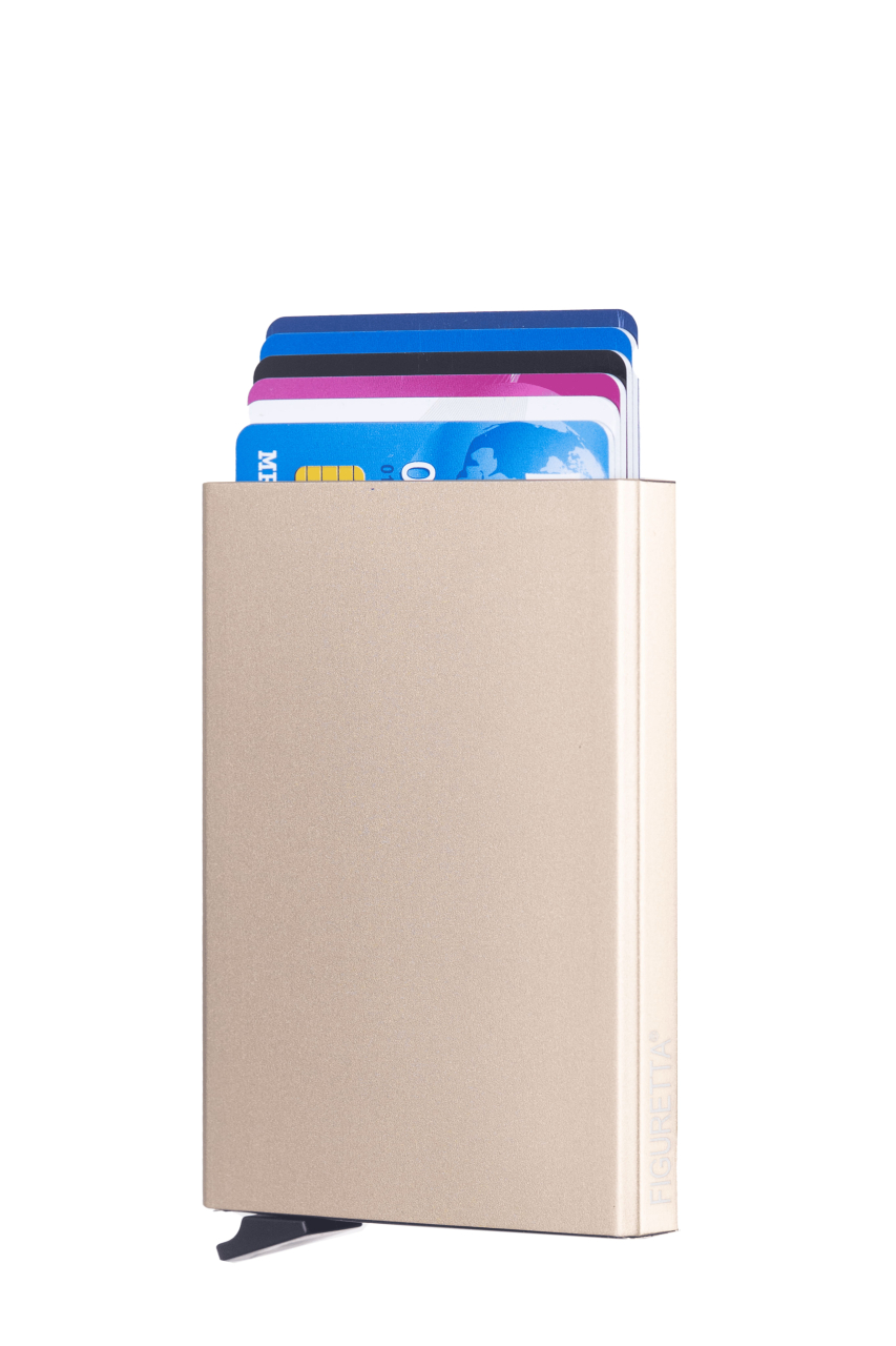 original RFID card slider gold figuretta