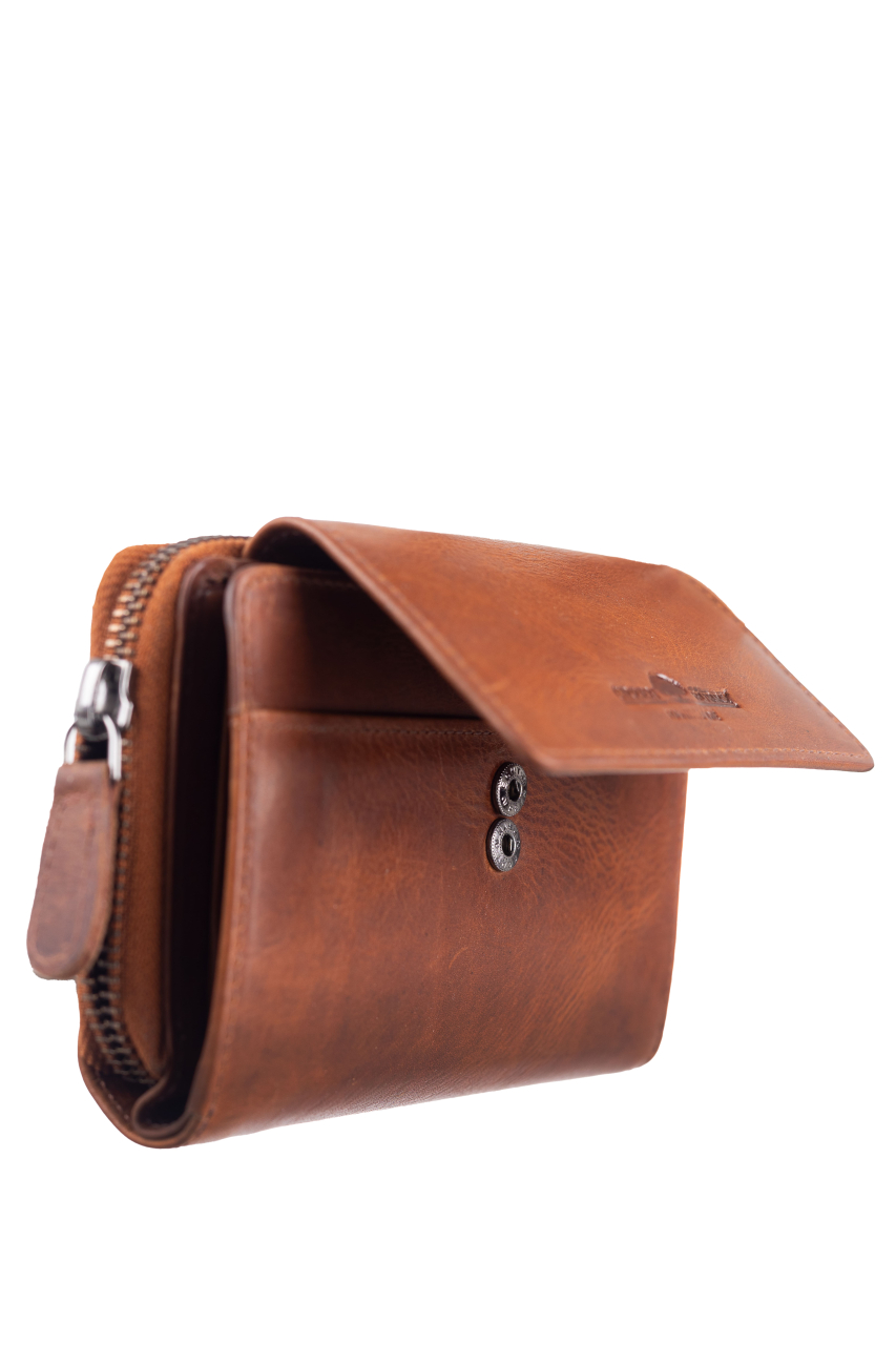 Newport RV-Damenbörse RFID caramel