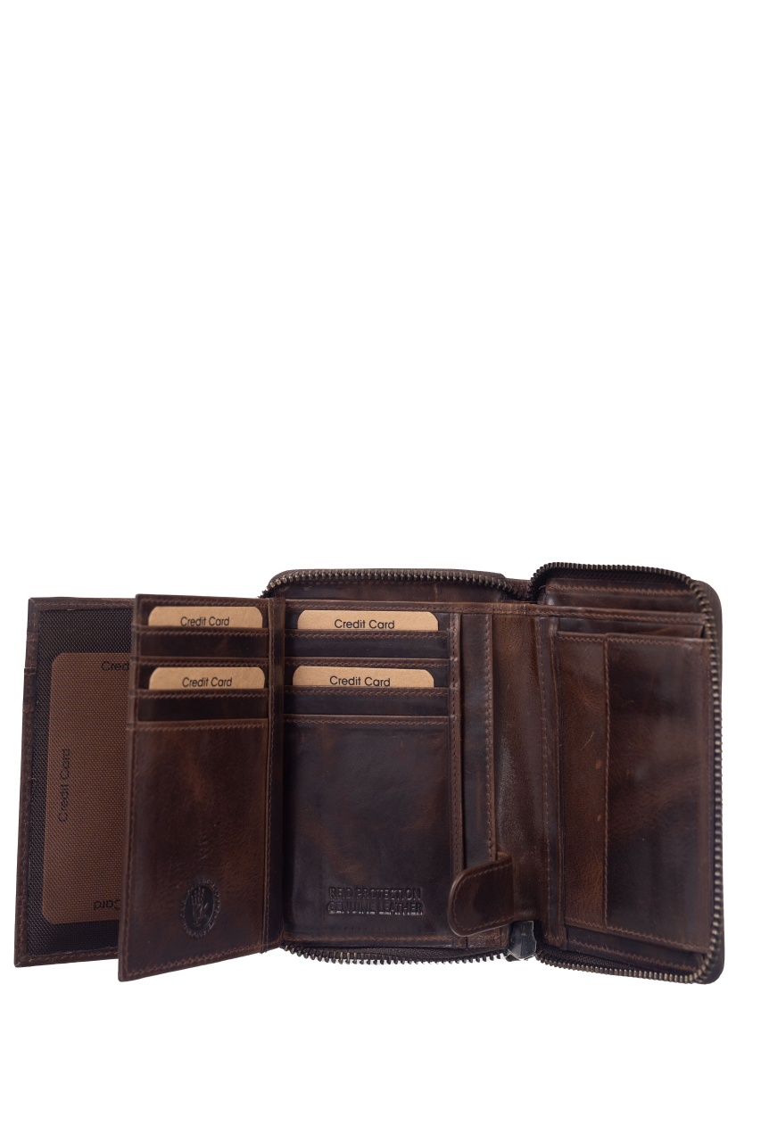 Newport RV-Damenbörse RFID coffee