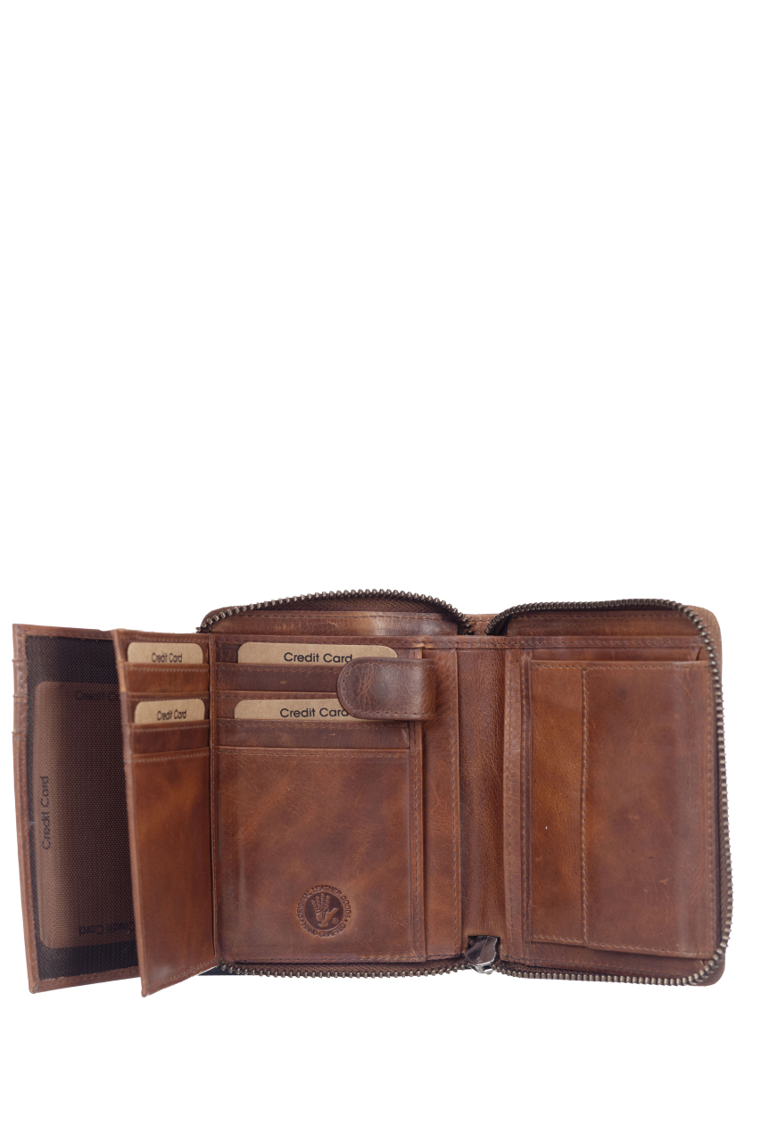 Newport RV-Damenbörse RFID caramel