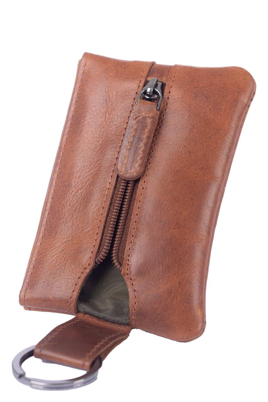 Newport Schlüsseltasche RFID caramel