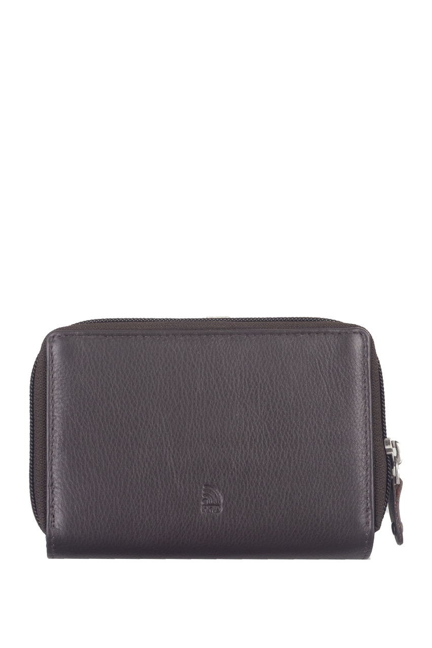 DUETT  RV-Damen Kombibörse brown/tan RFID