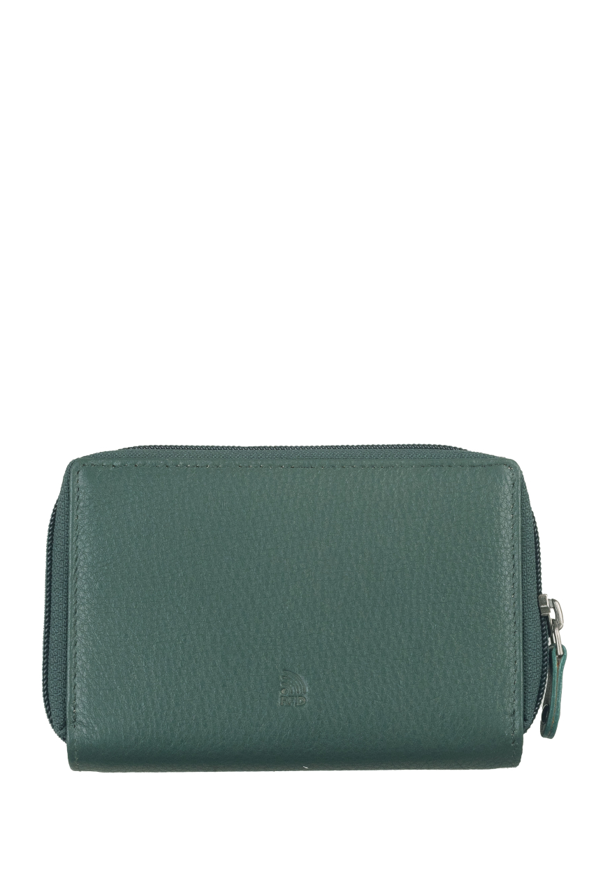 DUETT  RV-Damen Kombibörse bottlegreen/tan RFID