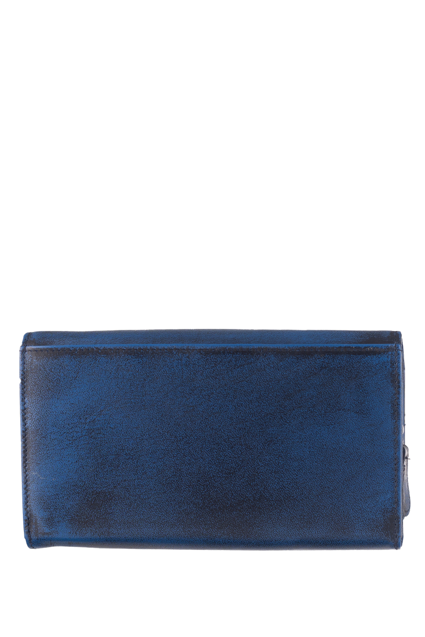 Destressed Damen Langbörse RFID navy blue