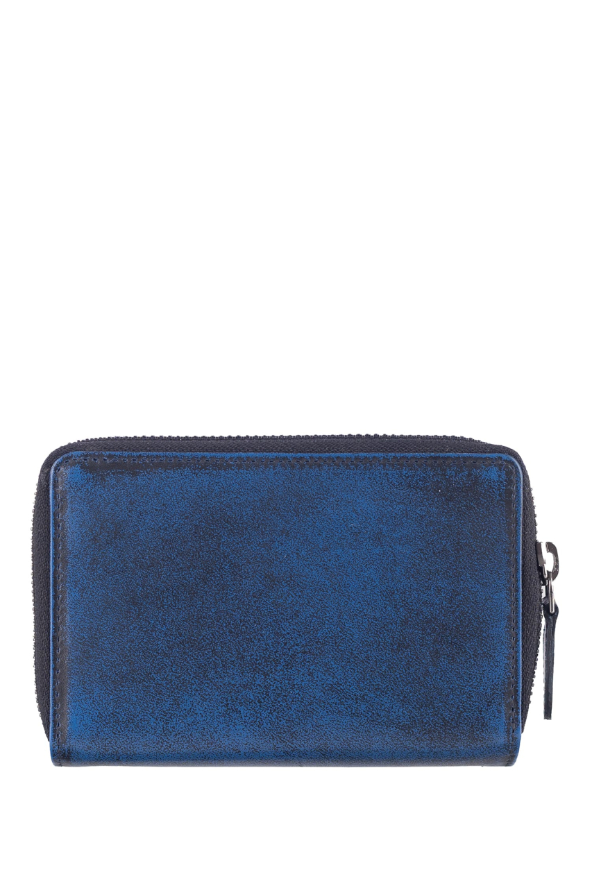 Destressed RV-Damenbörse RFID navy blue