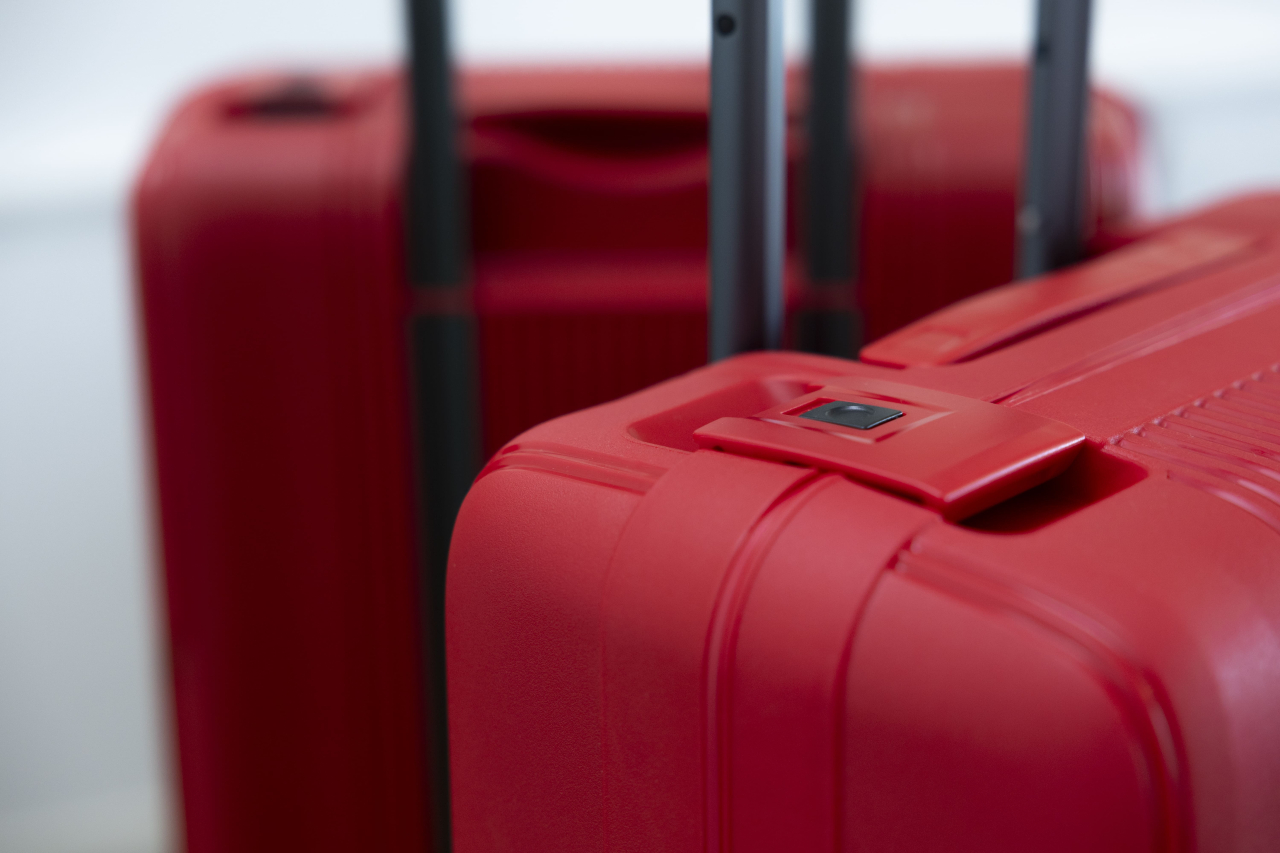 4-Rollen-Trolley rot 35 l