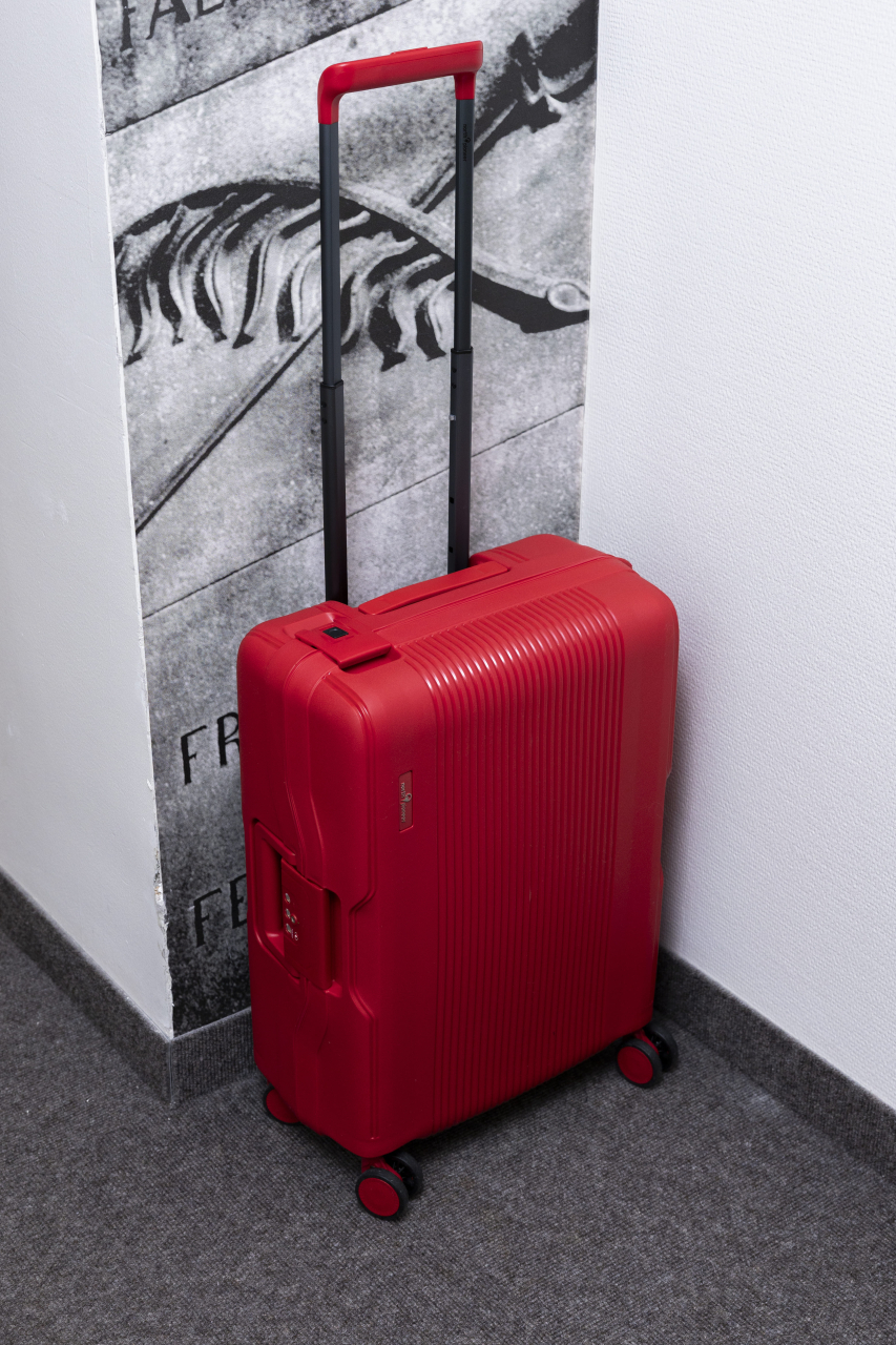 4-Rollen-Trolley rot 67 l