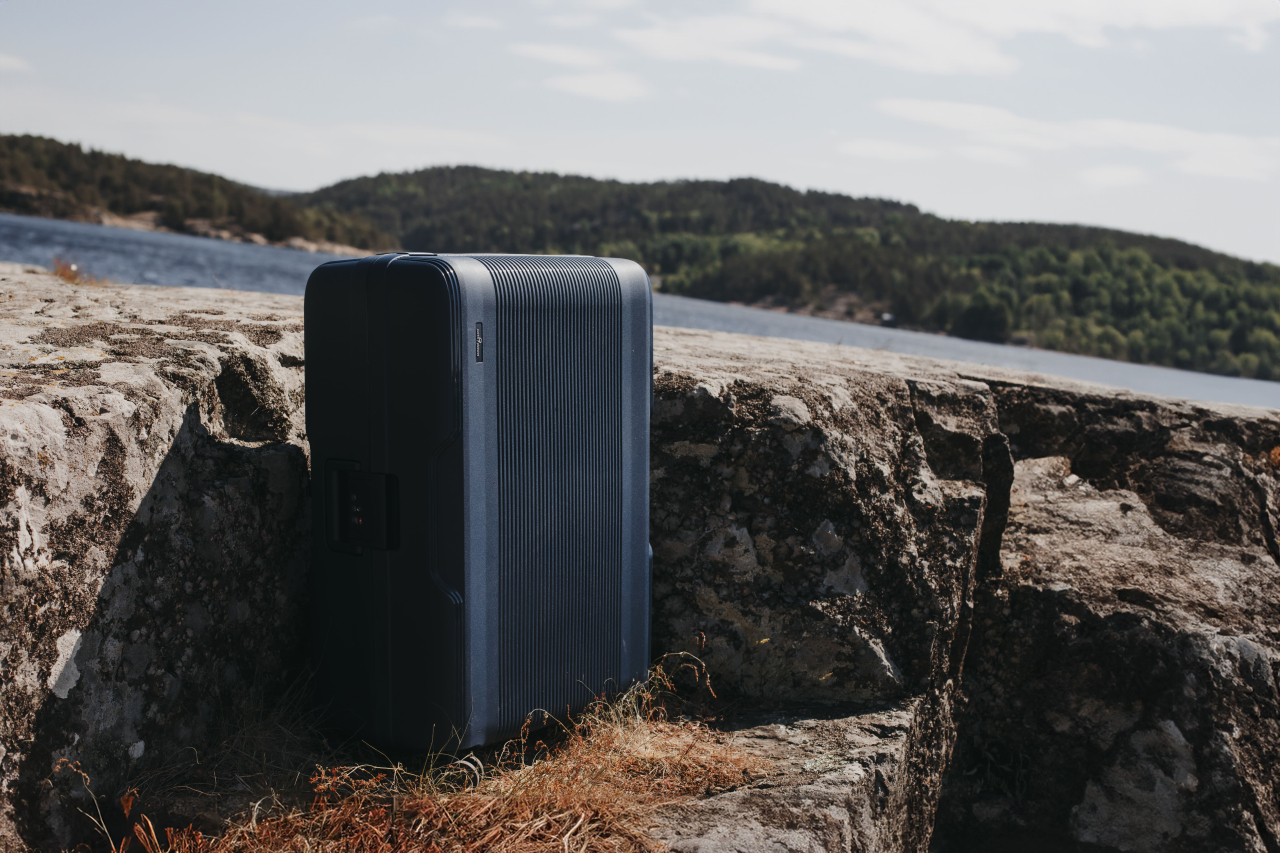 4-Rollen-Trolley navy 35 l