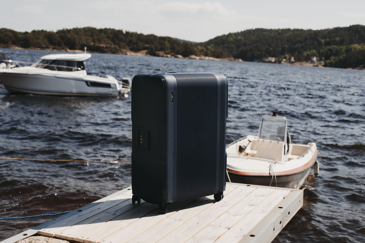 4-Rollen-Trolley navy 67 l