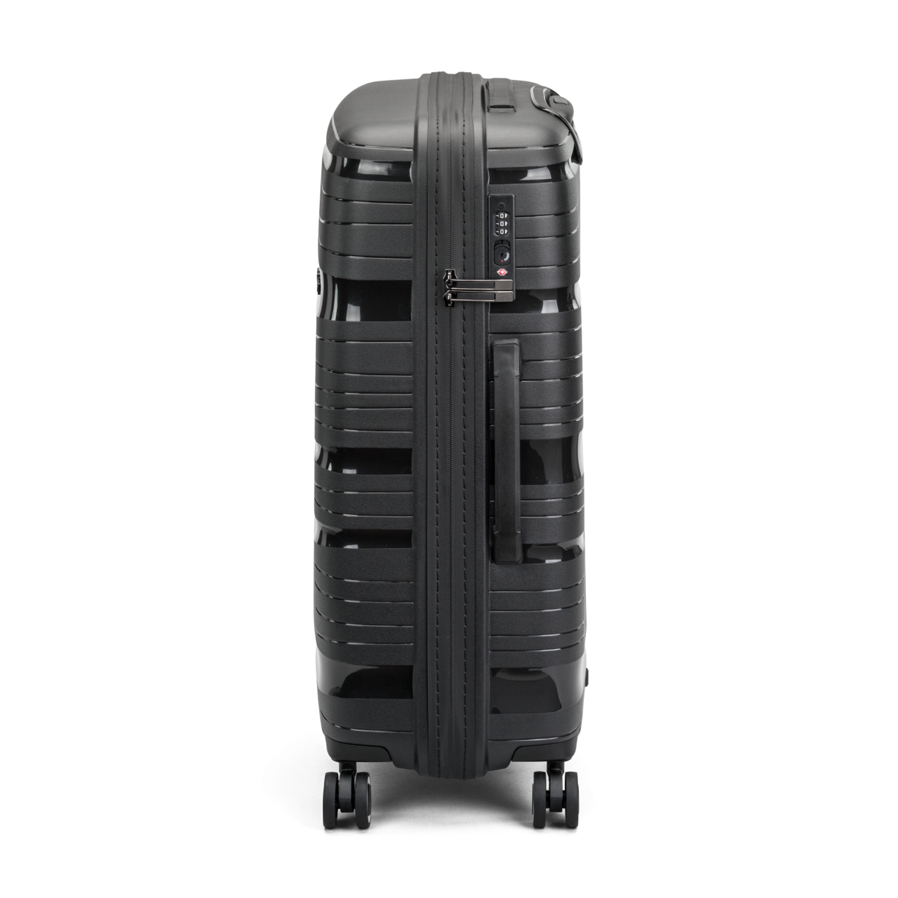 4-Rollen-Trolley schwarz 70 l