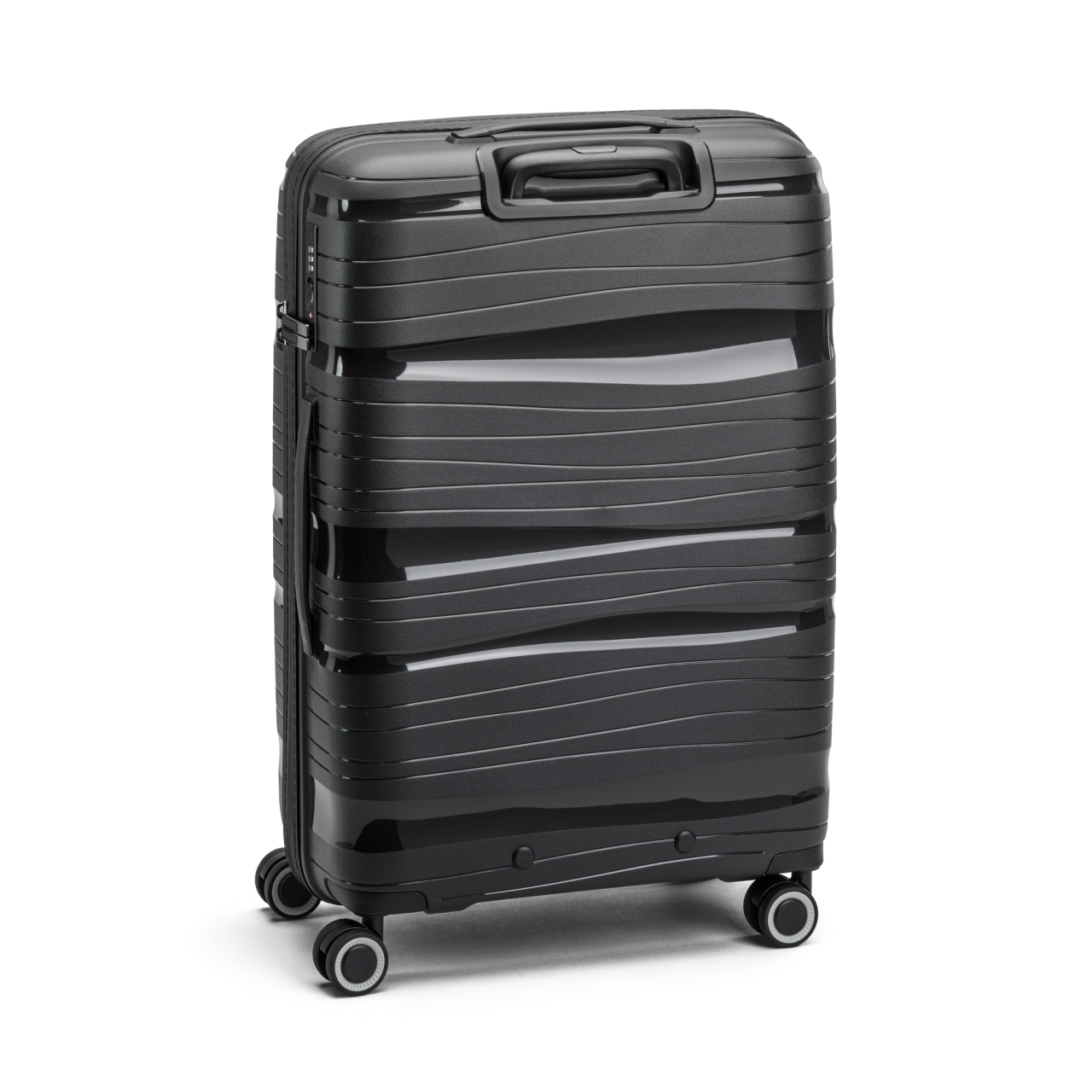 4-Rollen-Trolley schwarz 70 l